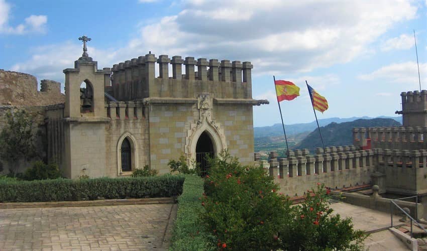 Xativa Castle Wall