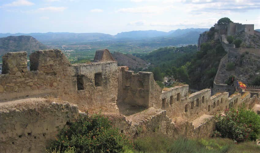 Xativa Castle Wall