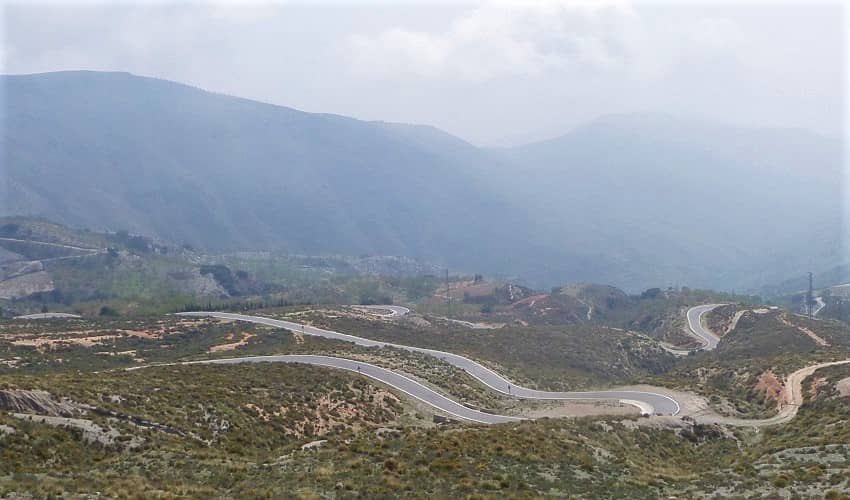 Sierra de Lújar (Rubite) -  Cycling Climb in Andalucia