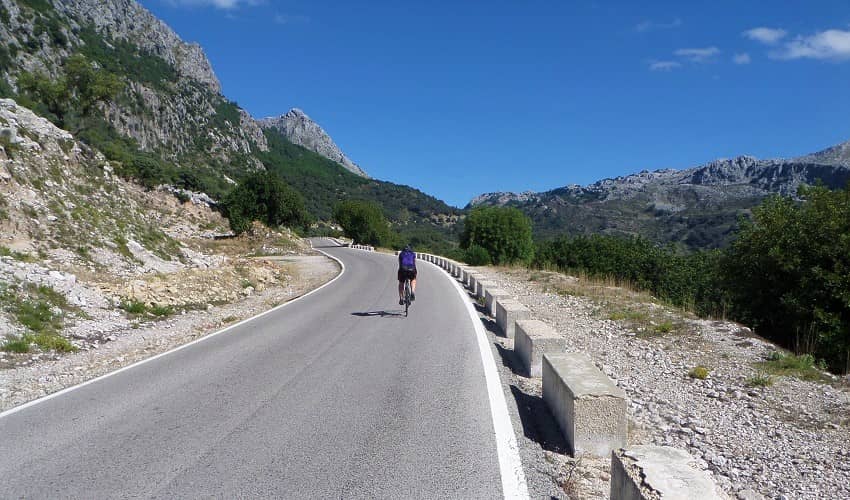 Puerto de las Palomas - El Bosque -  Cycling Climb in Andalucia