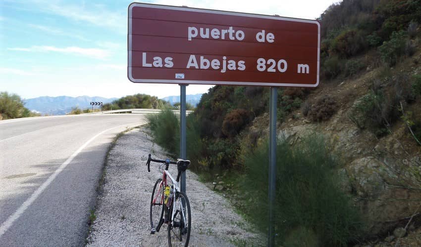 Puerto de las Abejas   Cycling Climb in Andalucia