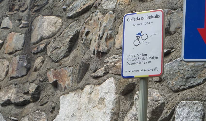 Collada de Beixalís - Andorra Cycling Climb