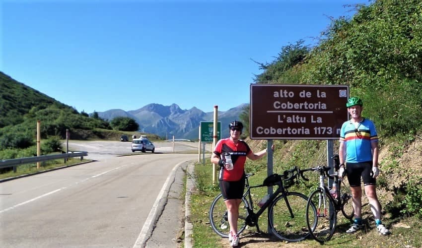 La Cobertoria - Santa Marina  -  Asturias Cycling Climb