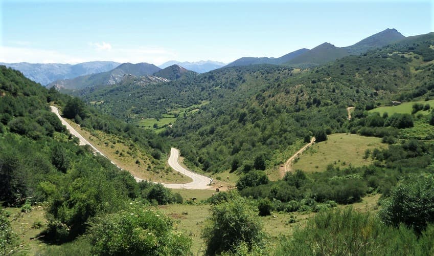 Puerto de San Lorenzo  -  Asturias Cycling Climb