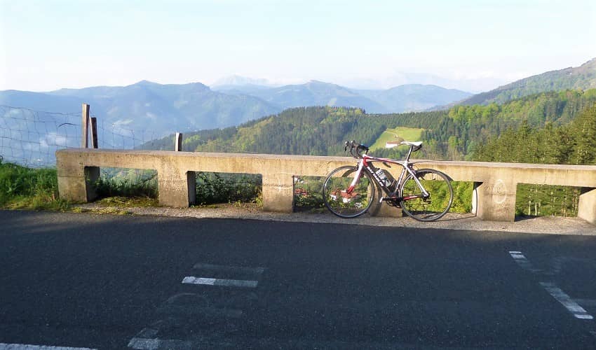 Arrate from Azitain - Basque Cycling Climb