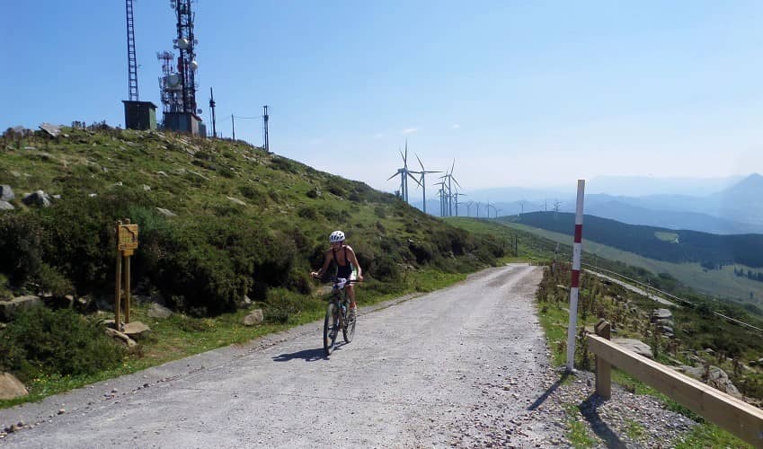 Monte Oiz from Gernika - Basque Cycling Climb