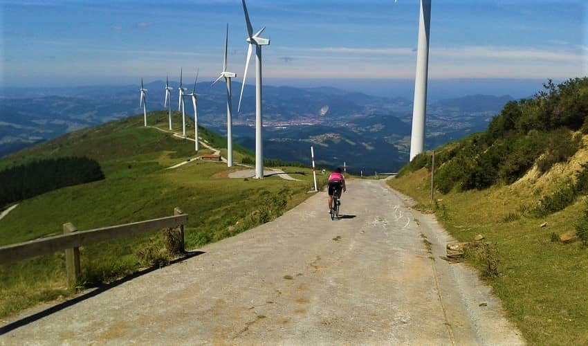 Monte Oiz from Munitibar - Basque Cycling Climb