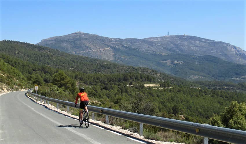 Aitana from Port de Tudons - Costa Blanca Cycling Climb